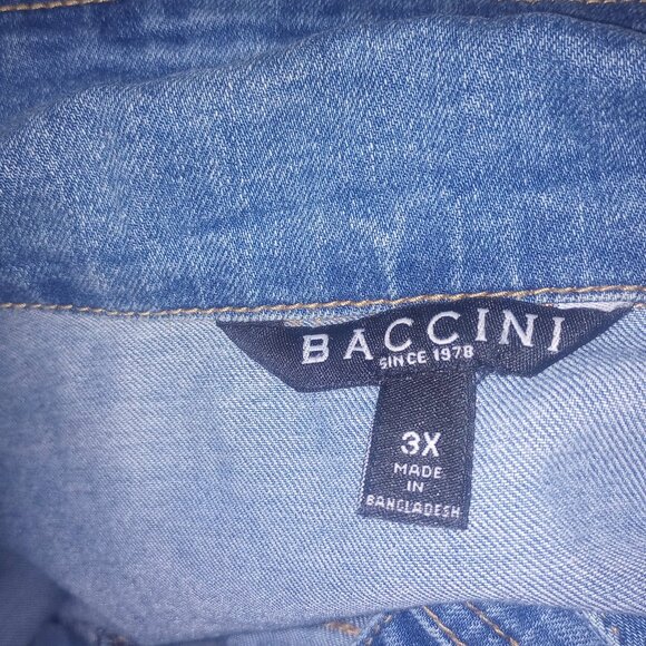 Baccini Plus Jean Woman Jacket - Picture 3 of 4